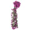 Light Purple Artificial Flower Garlands - 3 pcs 85 cm