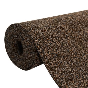 Rubber Cork Roll 100x500 cm - Premium Floor Insulation