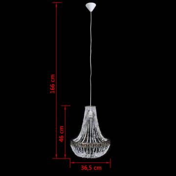 Elegant Crystal Pendant Chandelier - 36.5 x 46 cm | HipoMarket