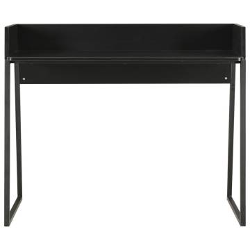 Sleek Black Desk 90x60x88 cm - Modern Office Furniture