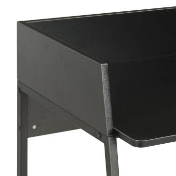 Sleek Black Desk 90x60x88 cm - Modern Office Furniture