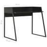 Sleek Black Desk 90x60x88 cm - Modern Office Furniture