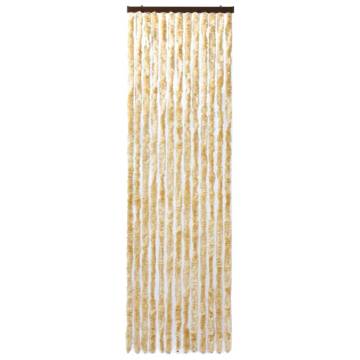 Insect Curtain Beige 90x200 cm Chenille - Stay Insect-Free