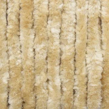 Insect Curtain Beige 90x200 cm Chenille - Stay Insect-Free