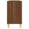 Sink Cabinet Brown Oak 80x33x60 cm - Stylish Bathroom Storage