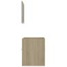 2 Piece Bathroom Furniture Set - Sonoma Oak | HipoMarket