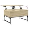 Elegant Coffee Table Sonoma Oak - 70x50x40 cm | Hipomarket