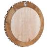 Wall Mirror 60 cm Teak Round - Rustic Home Decoration