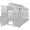 Reinforced Aluminium Greenhouse with Base Frame 4.6 m² Size 242 x 190 x 195 cm Quantity in Package 1 