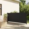 Retractable Side Awning Black 140x300 cm Colour black Size 140 x 300 cm Quantity in Package 1 