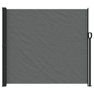 Retractable Side Awning Anthracite 180x300 cm | HipoMarket