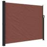 Retractable Side Awning Brown 160x500 cm - Instant Privacy