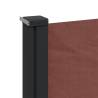 Retractable Side Awning Brown 160x500 cm - Instant Privacy