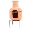 RedFire Fireplace Lima Clay Straw - Versatile BBQ & Patio Heater