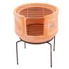 RedFire Fireplace Lima Clay Straw - Versatile BBQ & Patio Heater