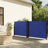 Retractable Side Awning Blue 120x1200 cm Colour blue Size 120 x 1200 cm Quantity in Package 1 