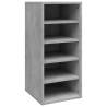 Shoe Cabinet Concrete Grey 31.5x35x70 cm | Hipomarket