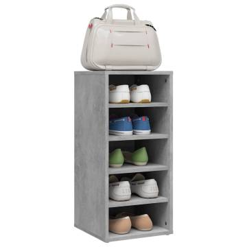 Shoe Cabinet Concrete Grey 31.5x35x70 cm | Hipomarket