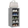 Shoe Cabinet Concrete Grey 31.5x35x70 cm | Hipomarket