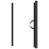 Retractable Pet Gate Black - 82.5x125 cm | Hipo Market