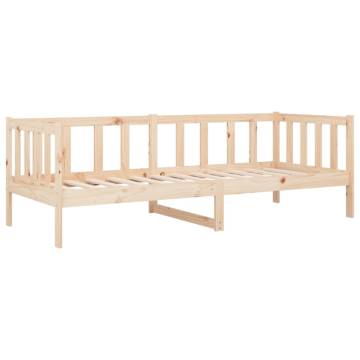 Day Bed 90x190 cm Solid Pine Wood - Versatile & Stylish