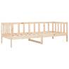 Day Bed 90x190 cm Solid Pine Wood - Versatile & Stylish