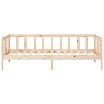 Day Bed 90x190 cm Solid Pine Wood - Versatile & Stylish