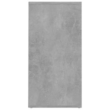 Shoe Cabinet Concrete Grey 31.5x35x70 cm | Hipomarket