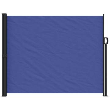 Retractable Side Awning Blue 160x300 cm - Privacy Screen