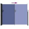 Retractable Side Awning Blue 160x300 cm - Privacy Screen