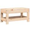 Garden Footstool - Solid Pine Wood | Hipomarket UK