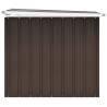 Stylish Brown Garden Storage Box - 149x99x93 cm | HipoMarket