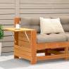 Garden Armrest Sofa with Cushion Wax Brown Solid Wood Pine Colour taupe Quantity in Package 1 Model sofa with table 