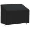 2-Seater Bench Cover Black 134x70x65/94 cm 420D Oxford Size 134 x 70 x 65/94 cm Quantity in Package 1 