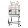 Strong Parrot Cage Villa Bianca - Grey 67.7x51.5x154 cm