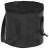 Folding Buckets 2 pcs Black 30 L PVC | Space-Saving Solution