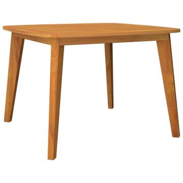 Solid Wood Acacia Garden Table - 110x110 cm | HipoMarket