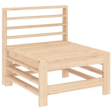 6 Piece Garden Lounge Set - Solid Pine Wood | HipoMarket