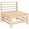 6 Piece Garden Lounge Set - Solid Pine Wood | HipoMarket