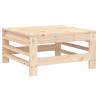 6 Piece Garden Lounge Set - Solid Pine Wood | HipoMarket