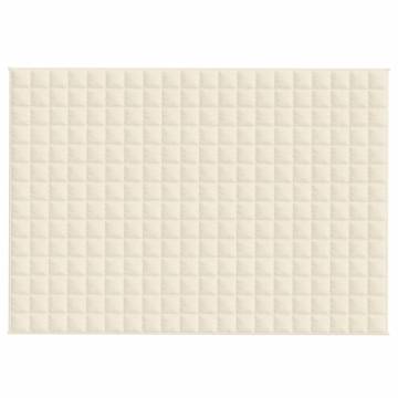 Weighted Blanket Light Cream 140x200 cm - 10 kg Comfort