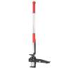 Weed Remover Red and Silver 99.5 cm Anodised Aluminium Model model 2 