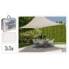 ProGarden Shade Cloth 3x3m Cream - UV Protection for Your Garden