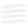 Bookshelf Boards 4 pcs White 60x30x1.5 cm Engineered Wood Colour white Size 60 x 30 x 1.5 cm Quantity in Package 4 