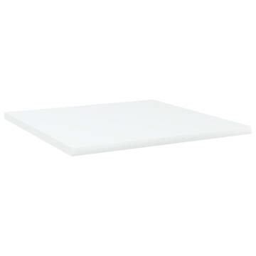 Bookshelf Boards - 4 pcs White 40x40 cm | Hipomarket UK