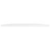 High Gloss White Bookshelf Boards - Set of 4 | Hipomarket