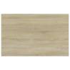 Bookshelf Boards 4 pcs Sonoma Oak | Quality Engineered Wood