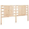 Headboard 126x4x100 cm - Solid Wood Pine | HipoMarket