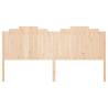 Stylish Solid Pine Bed Headboard 206x4x110 cm | Hipomarket