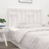 Bed Headboard White 155.5x4x100 cm Solid Wood Pine Colour white Size 155.5 x 100 cm Quantity in Package 1 